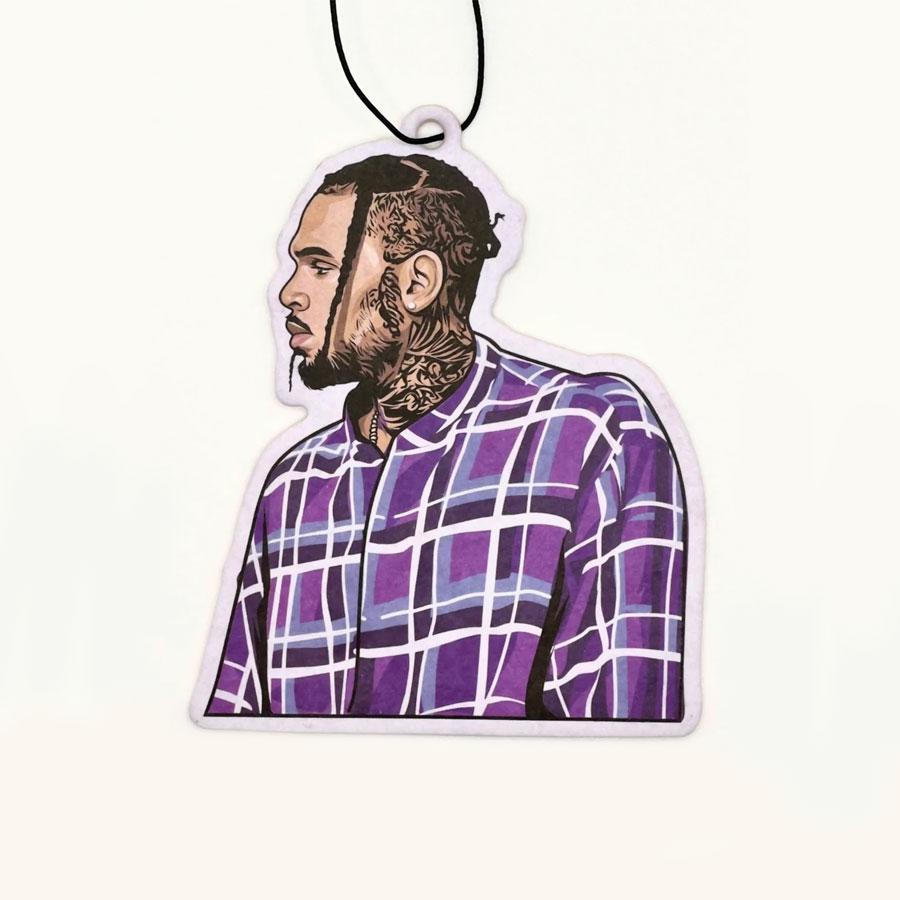 CHRIS BROWN AIR FRESHENER BLACK ICE