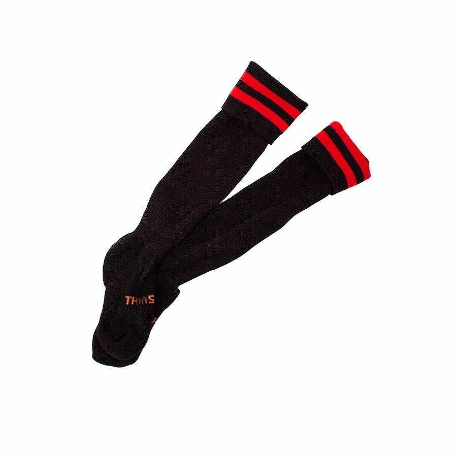 LONG SOCK PLYMPTON PLYMPTON BLK/RED