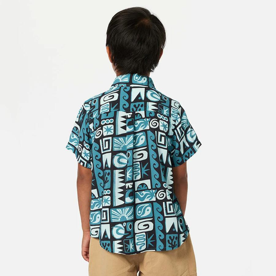 GEO SS SHIRT - BOY OCEAN