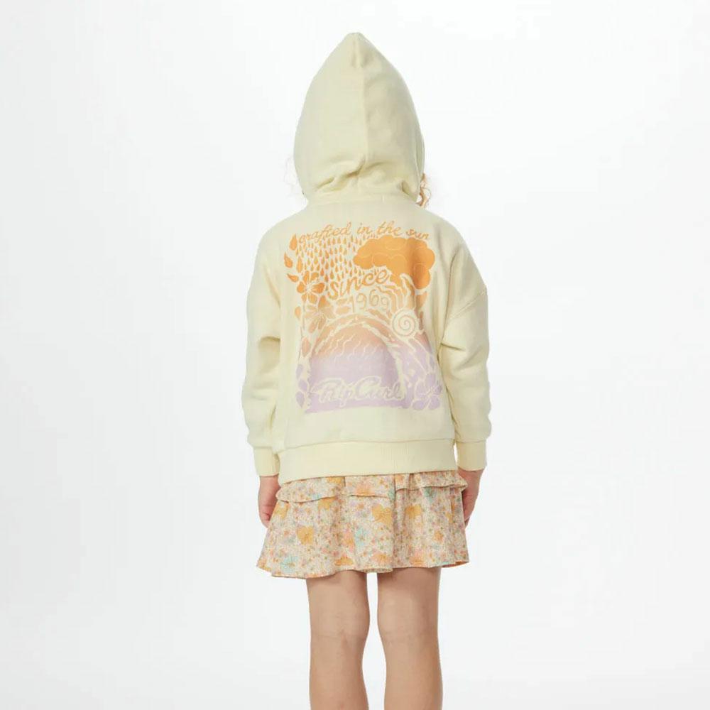 CRYSTAL COVE HOOD-GIRL LEMON ICE