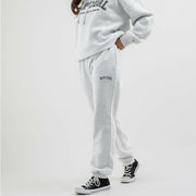 VARSITY PANTS GREY MARLE/BLACK