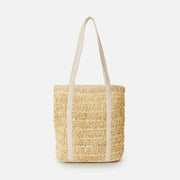 ESSENTIALS STRAW 18L TOTE NATURAL