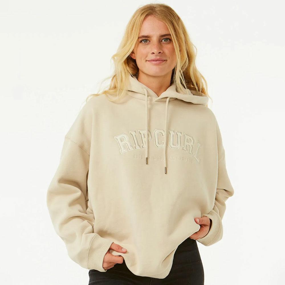 VARSITY HOODIE NATURAL