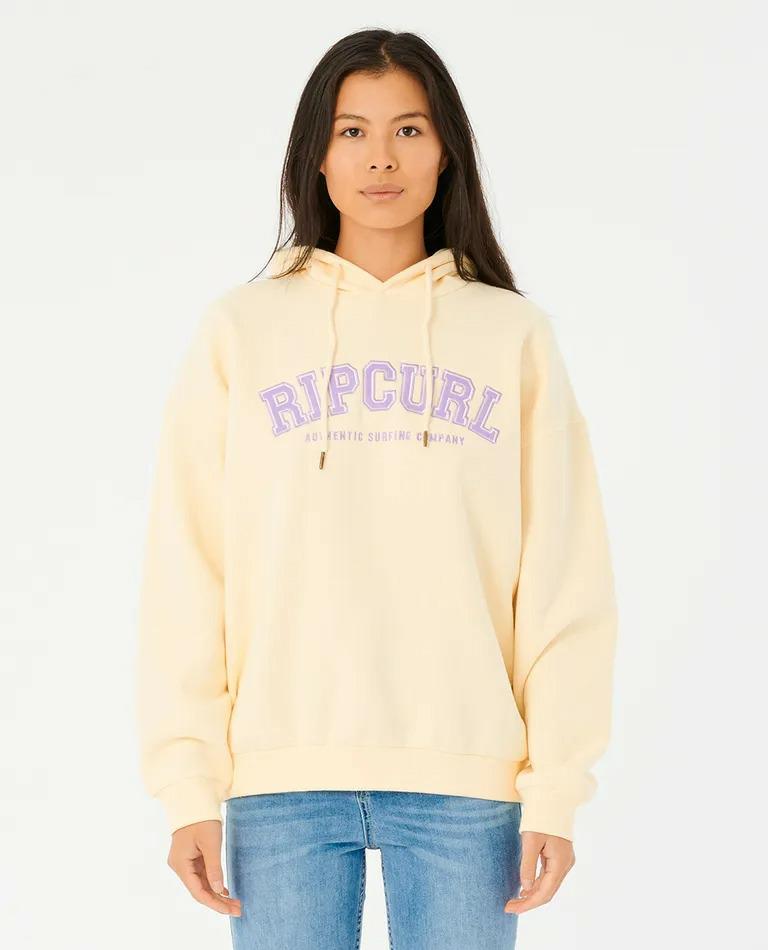 VARSITY HOODIE PALE YELLOW