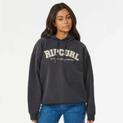 VARSITY HOODIE WASHED BLACK