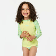 SUNKISS UPF LS SET - GIRL LIME