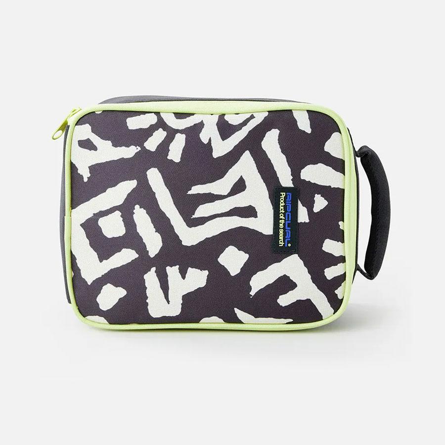 LUNCH BAG MIXED WASHED BLACK