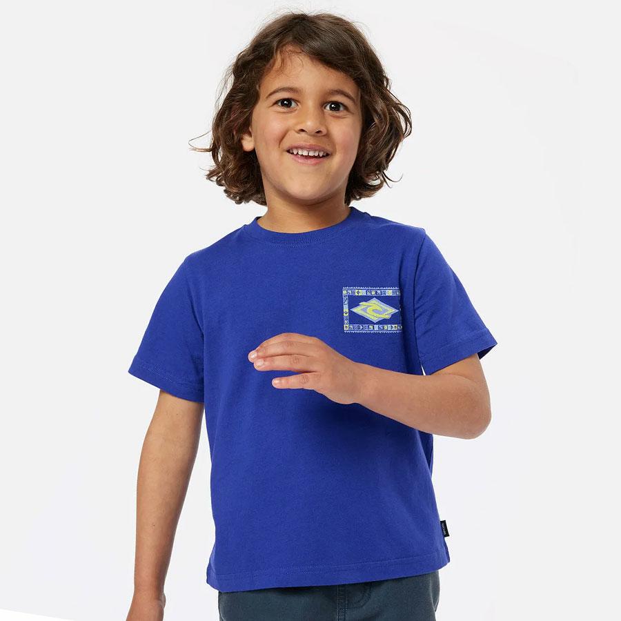 TUBE TOWN LOGO TEE - BOY WILD BERRY