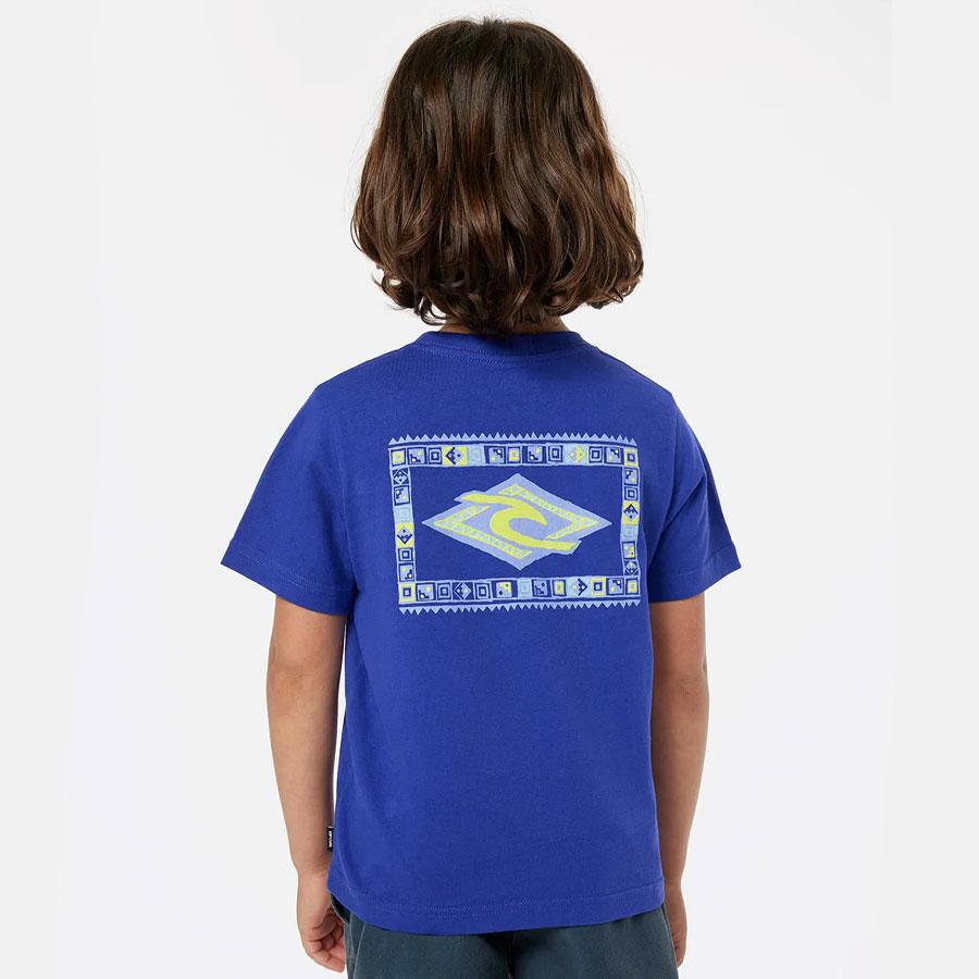 TUBE TOWN LOGO TEE - BOY WILD BERRY
