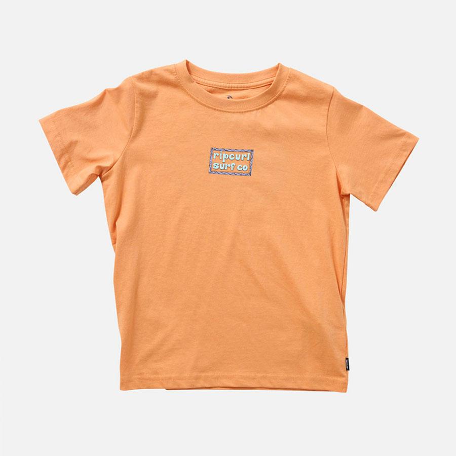 TUBE TOWN SCENIC TEE - BO BRIGHT ORANGE