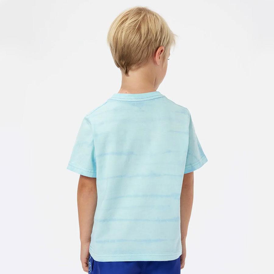 TUBE TOWN TIE DYE TEE - B LIGHT BLUE
