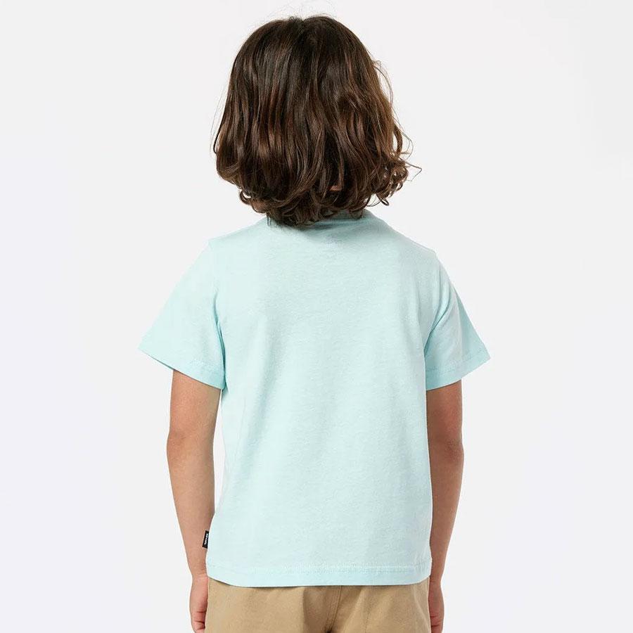 TUBE TOWN WAVES TEE - BOY AUSTRALIA LIGHT BLUE