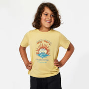 SUN SHAKA TEE - BOY STRAW