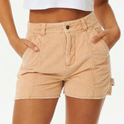 PACIFIC DREAMS CORD SHORT BROWN