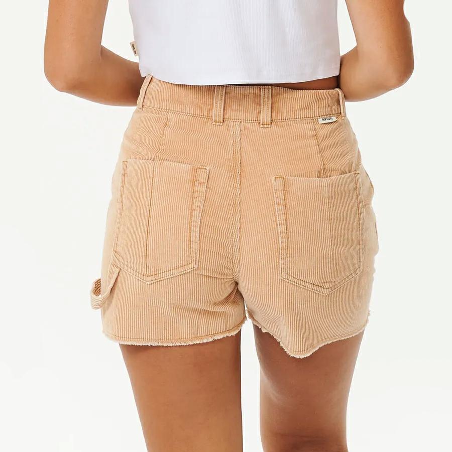 PACIFIC DREAMS CORD SHORT BROWN