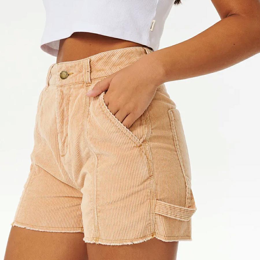 PACIFIC DREAMS CORD SHORT BROWN