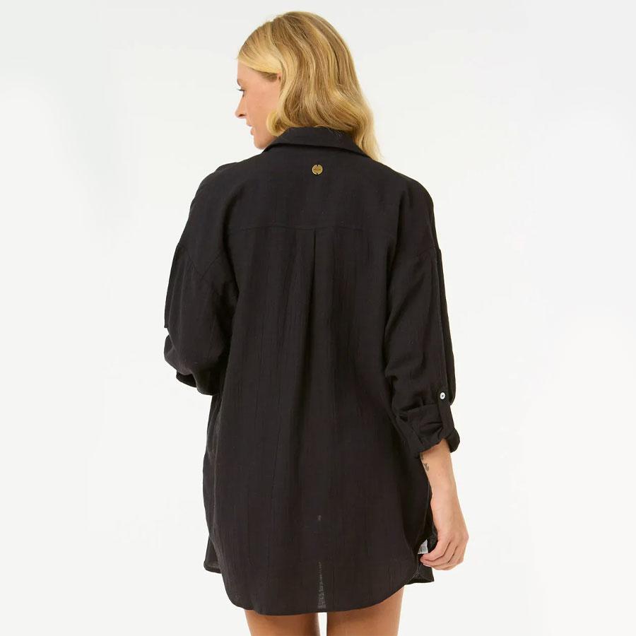 PREMIUM SURF HOLIDAY SHIR BLACK