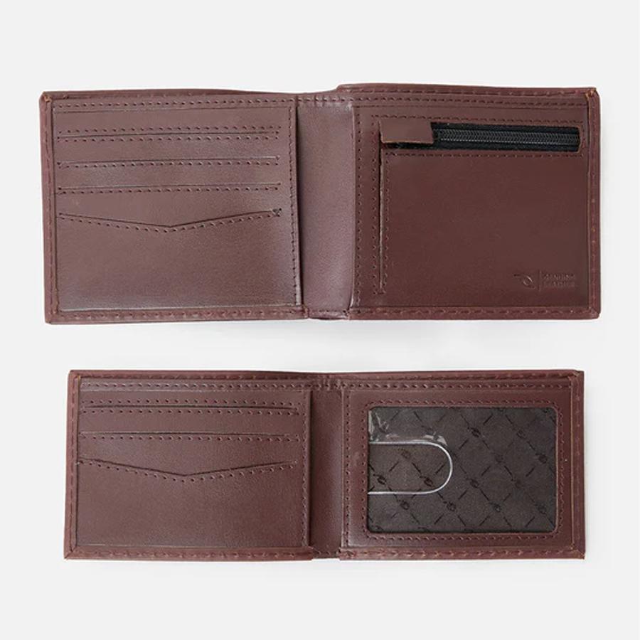 CLASSIC SURF RFID 2 IN 1 COGNAC