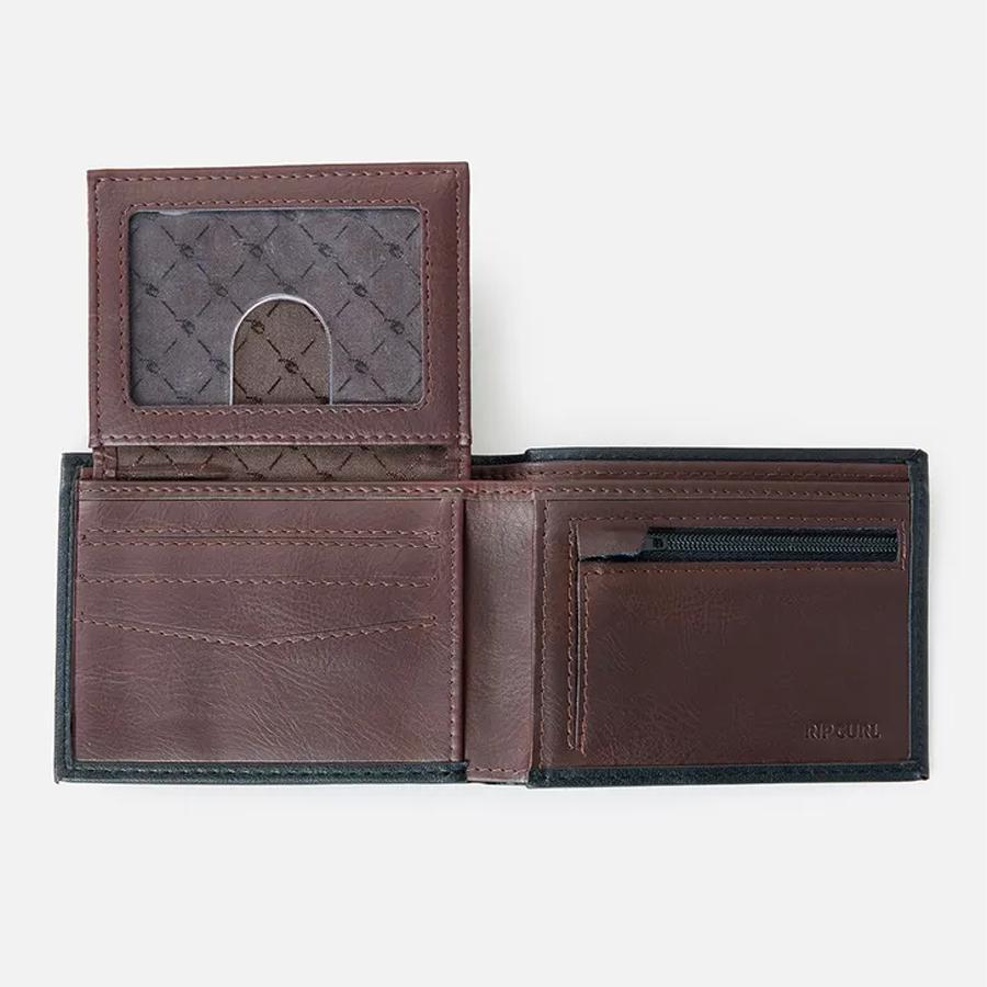 PUMPED EMBOSS PU ALL DAY BLACK/BROWN