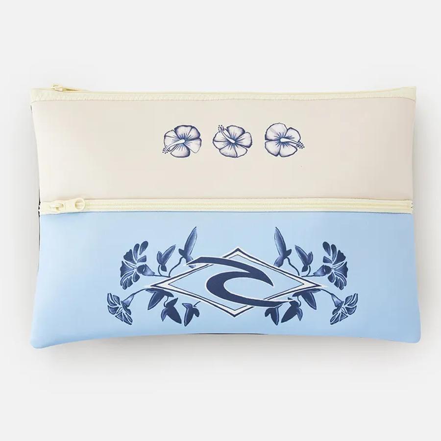 XL PENCIL CASE VARIETY VINTAGE BLUE