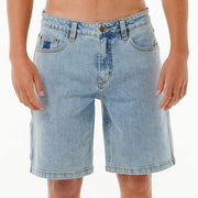 DOSED DENIM WALKSHORT WASHED BLUE