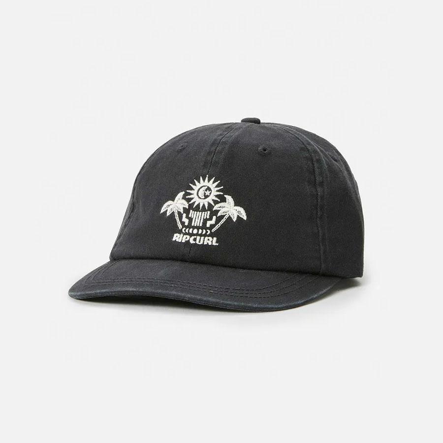 CELESTIAL SUN 6 PANEL CAP BLACK