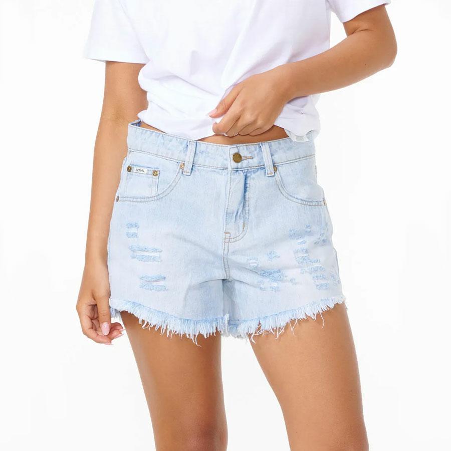 SOPHIE DENIM SHORT II LIGHT BLUE