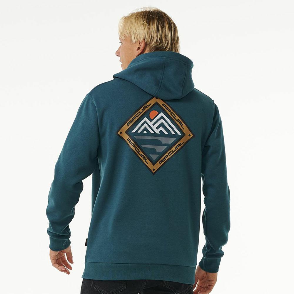 ANTI SERIES JOURNEY HOOD BLUE GREEN