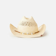 COWRIE COWGIRL HAT NATURAL