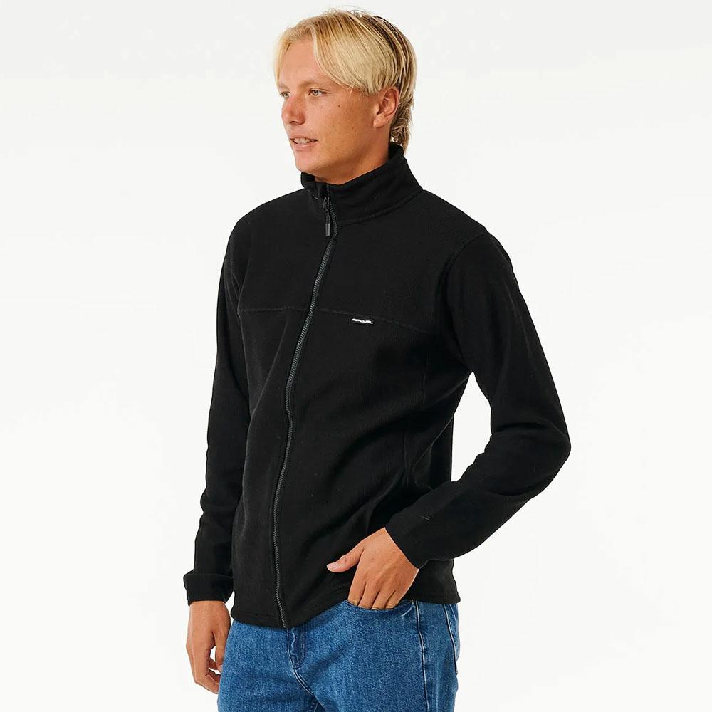 JOURNEYS GRID POLAR FLEEC BLACK