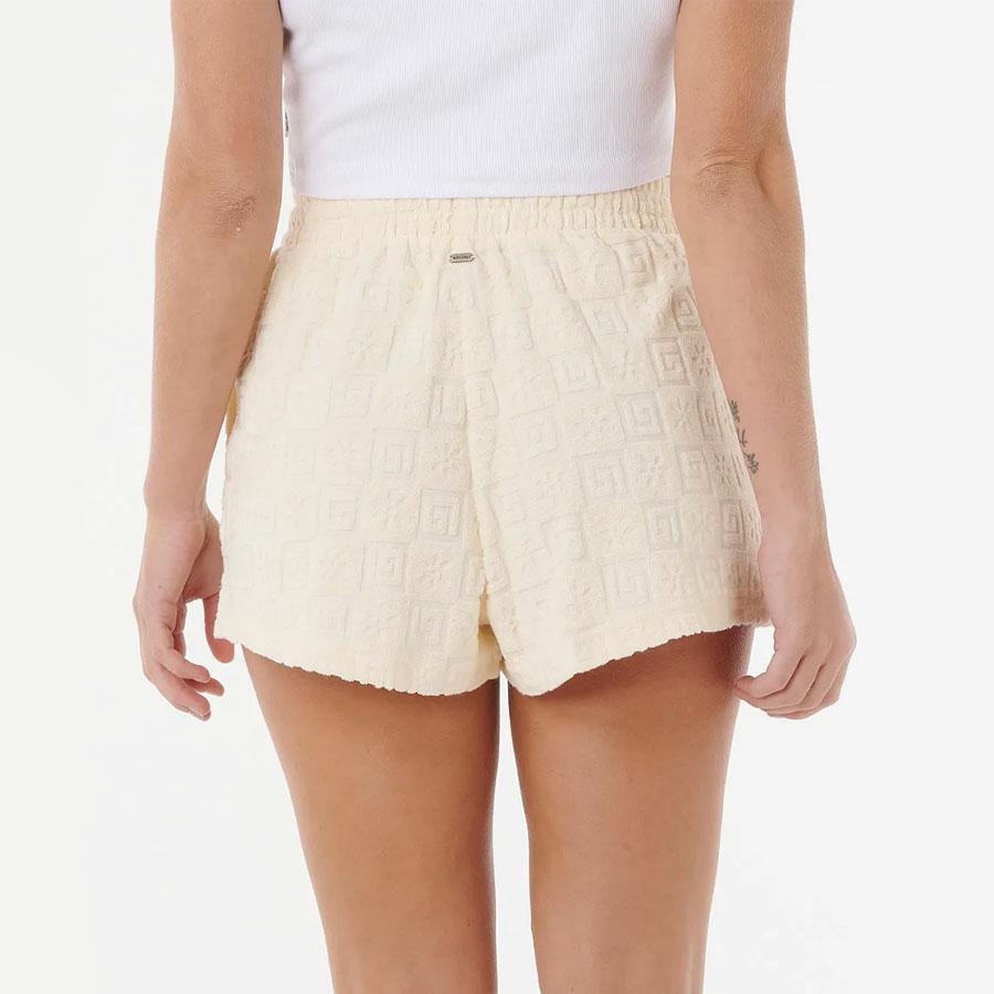 DESERT DREAMS TERRY SHORT CREAM