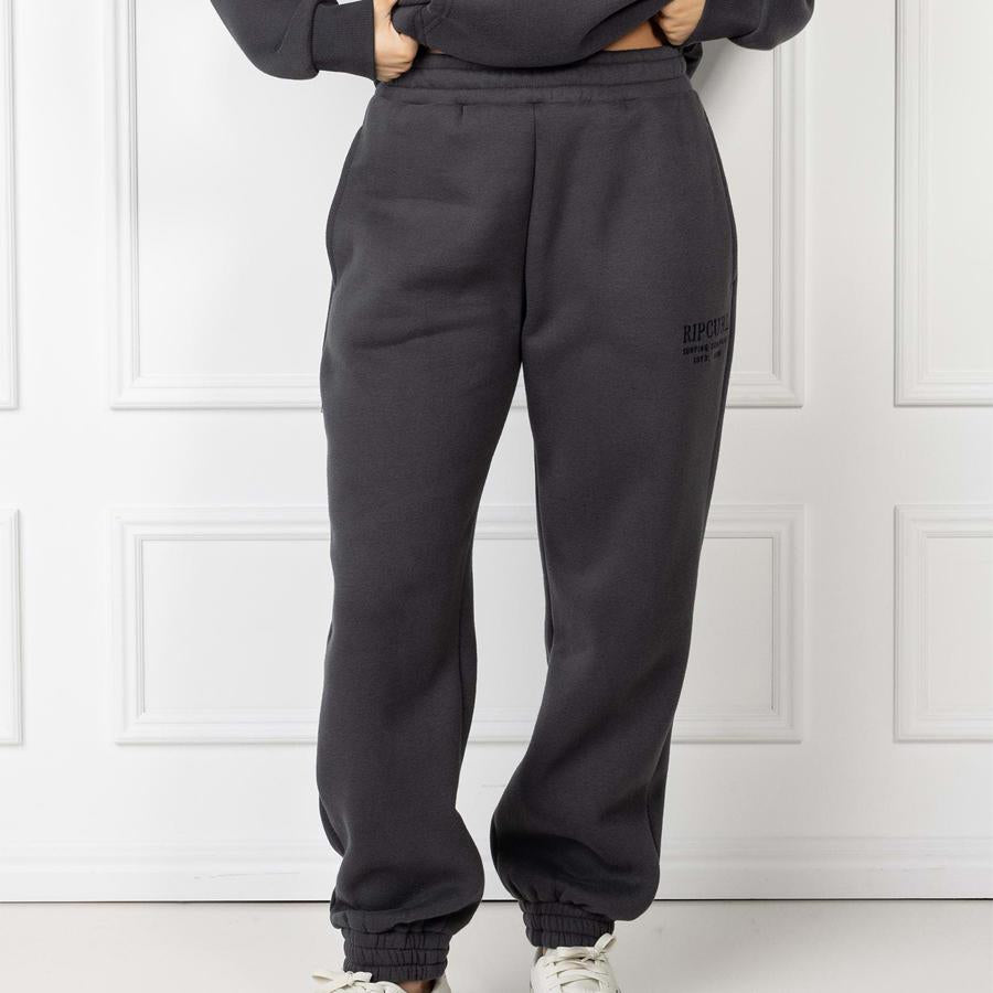 SURF STAPLE TRACKPANT WASHED BLACK
