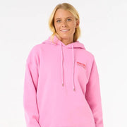 SURF PUFF HERITAGE HOOD PINK