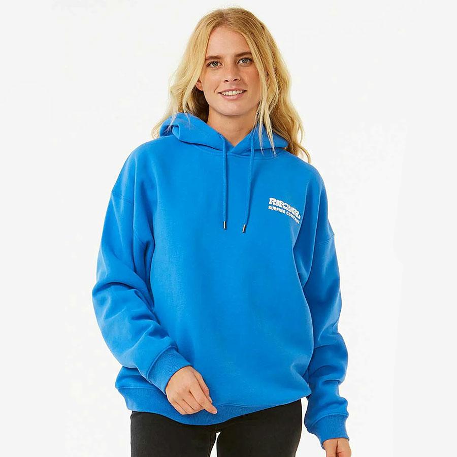 SURF PUFF HERITAGE HOOD ROYAL BLUE