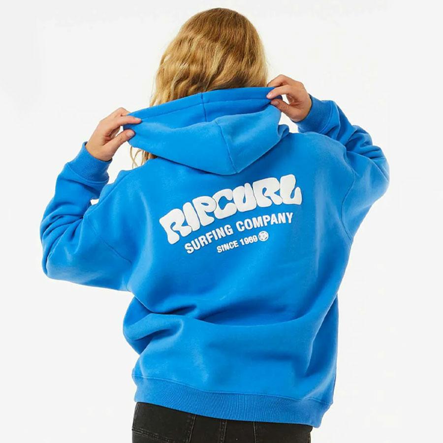 SURF PUFF HERITAGE HOOD ROYAL BLUE