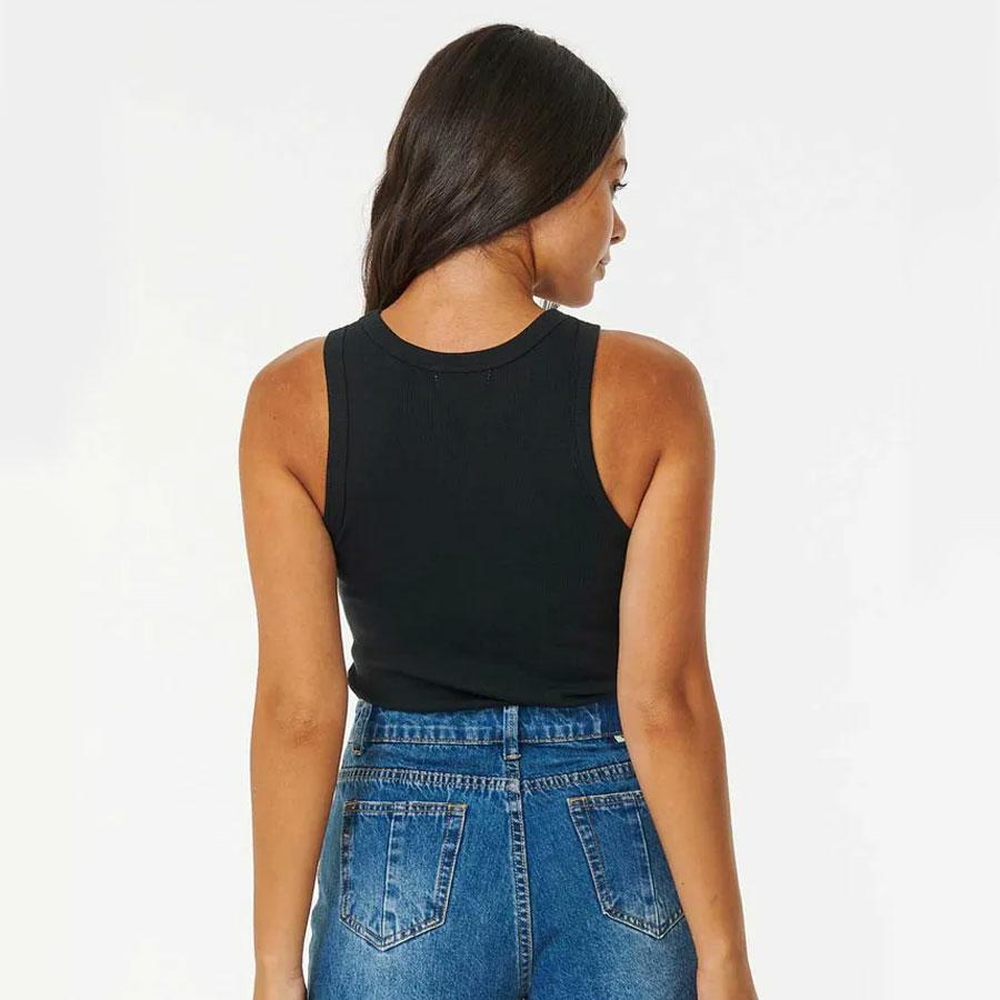 CLASSIC RIBBED TANK BLACK