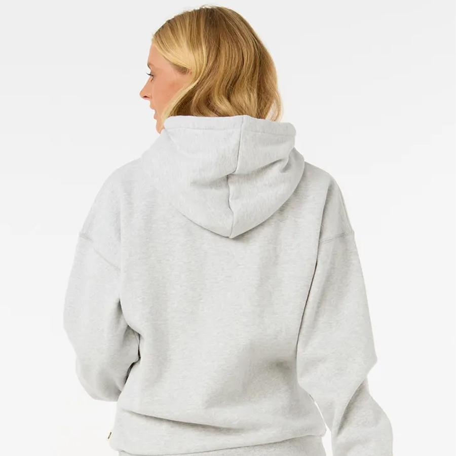 VARSITY HOODIE GREY MARLE/NAVY