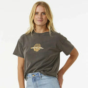 TAAPUNA RELAXED TEE WASHED BLACK