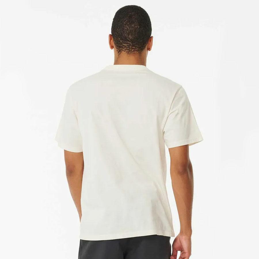 PLAIN WASH TEE BONE