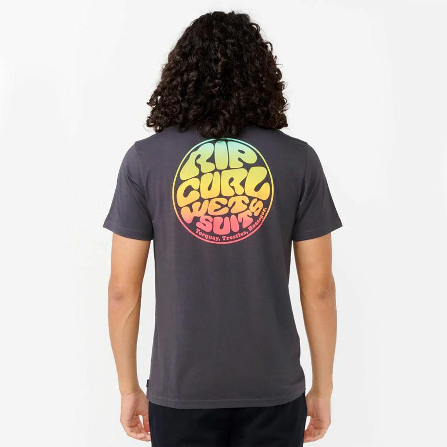 WETSUIT ICON TEE WASHED BLACK