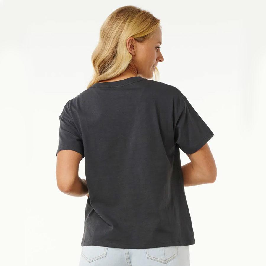 CELESTIAL SEARCH RELAXED WASHED BLACK