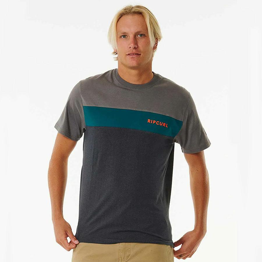 UNDERTOW PANEL TEE BLUE GREEN