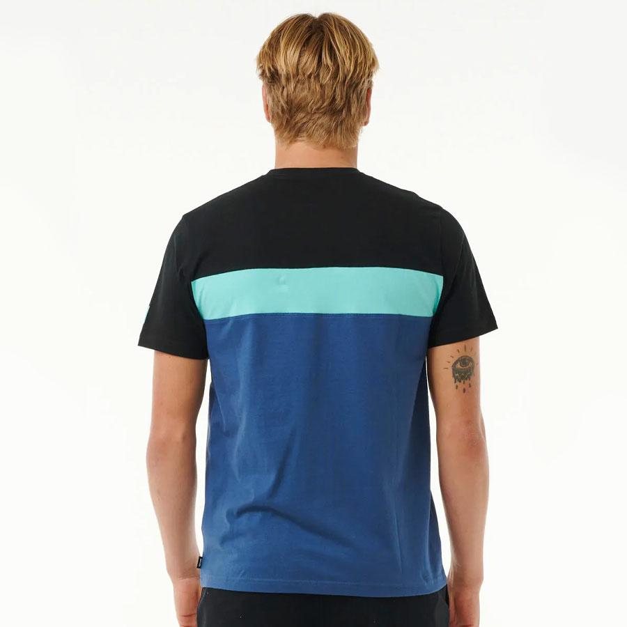 UNDERTOW PANEL TEE WASHED NAVY