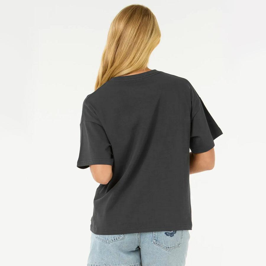 SURF PUFF RELAXED TEE WASHED BLACK
