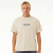 QUEST FADE OUT TEE VINTAGE WHITE