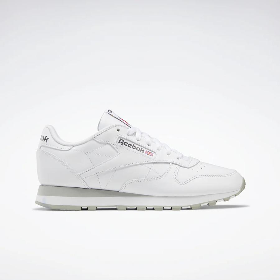 CLASSIC LEATHER U WHITE/PURE GREY 3/PU