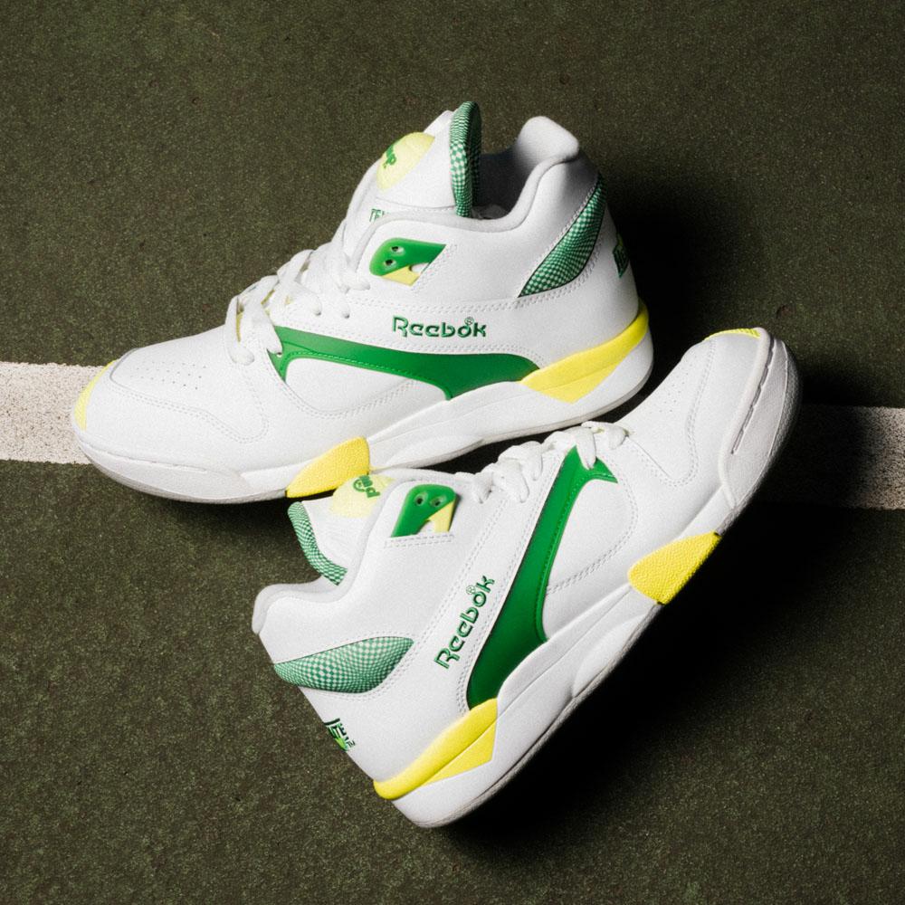 COURT VICTORY PUMP WHITE/GLEN GREEN/ACI