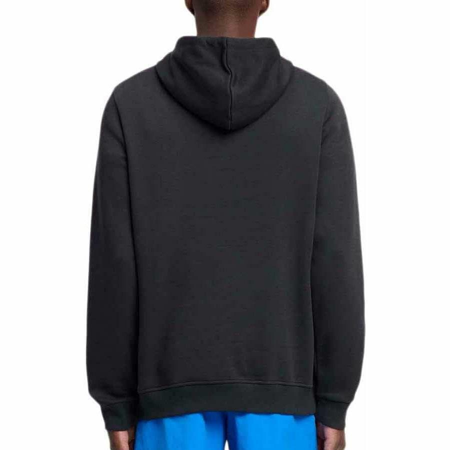 RI BIG STACKED LOGO HOOD BLACK/WHITE/VECTOR R