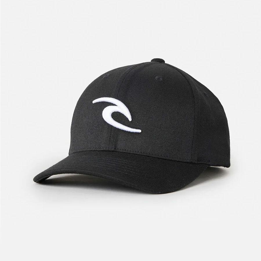 TEPAN FLEXFIT CAP BLACK/WHITE