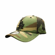 DODGERS 9FORTY CLOTH STRP WOODLAND CAMO